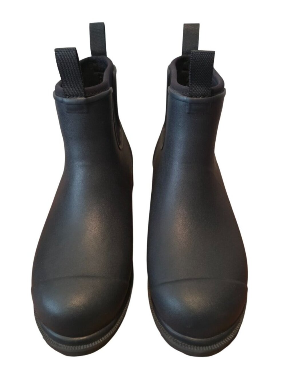Merry People BOBBI Black Waterproof Ankle Gumboot Rain Boots Unisex Sz EU 39 - Picture 3 of 7